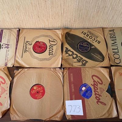 Vintage 78rpm Records