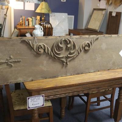 Decorative Wood Piece  # 1 - 14 x 74 inches