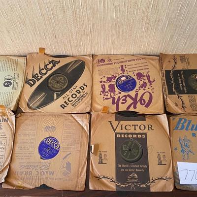 Vintage 78rpm Records