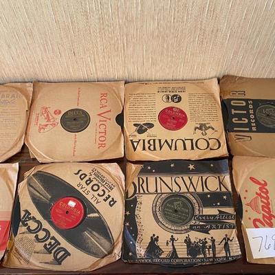 Vintage 78rpm Records