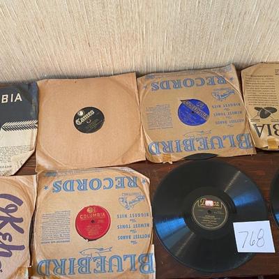 Vintage 78rpm Records