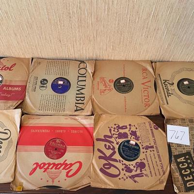 Vintage 78rpm Records