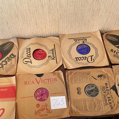 Vintage 78 rpm Records