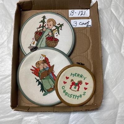 Three Christmas Hot Pads