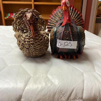 Two Turkey Baskets