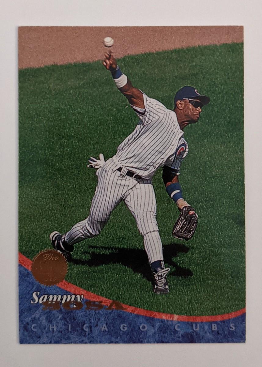 Sammy Sosa Chicago Cubs Danbury Mint 22kt Gold Card