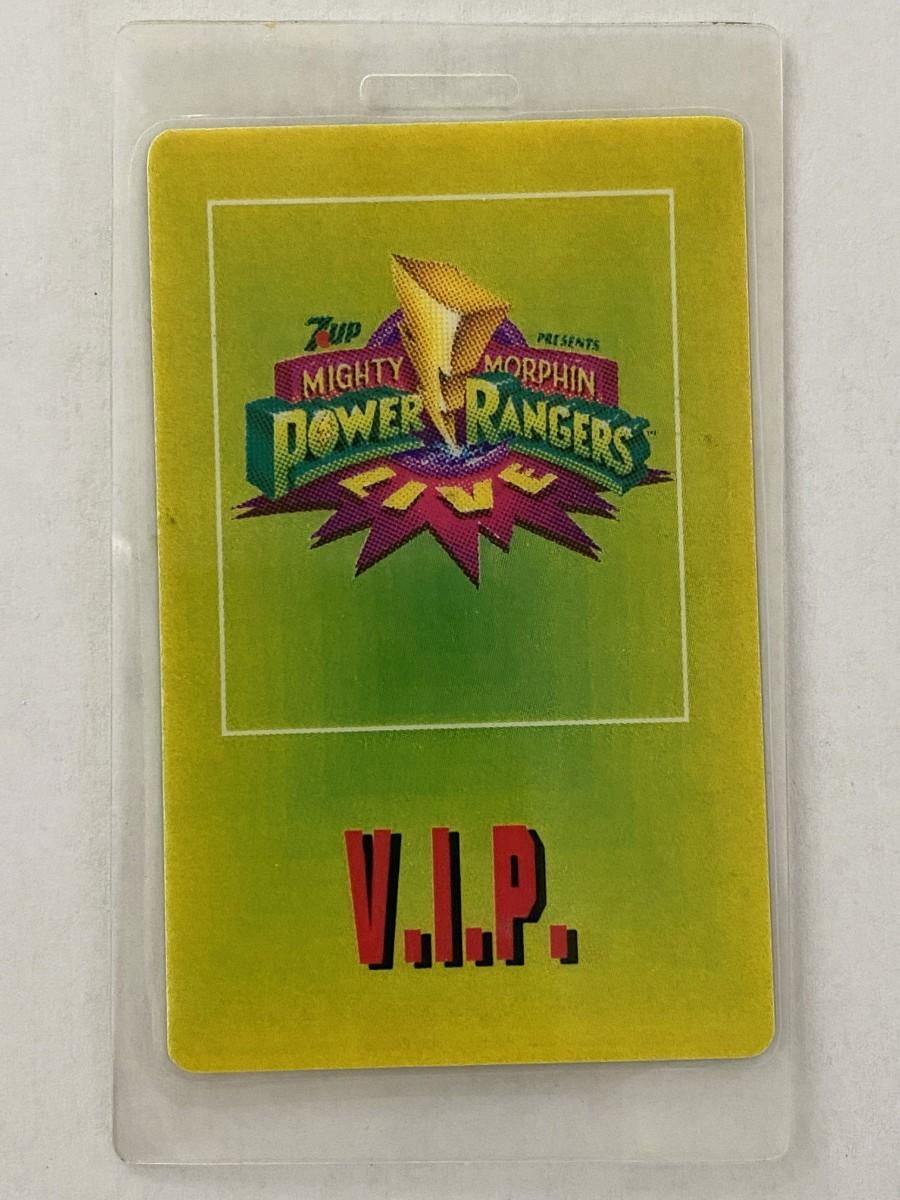 Mighty Morphin' Power Rangers Backstage Pass | EstateSales.org