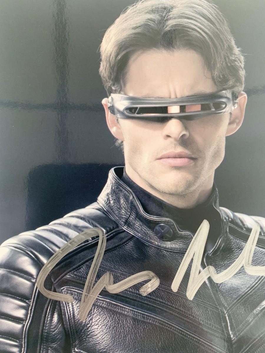 XMen James Marsden signed movie photo