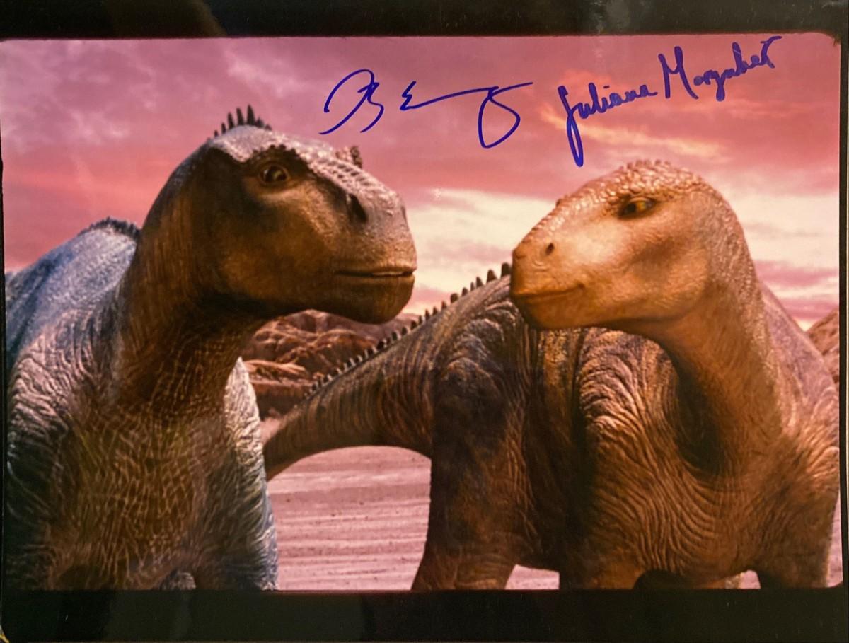 Dinosaur D.B. Sweeney And Julianna Margulies Signed Movie Photo ...