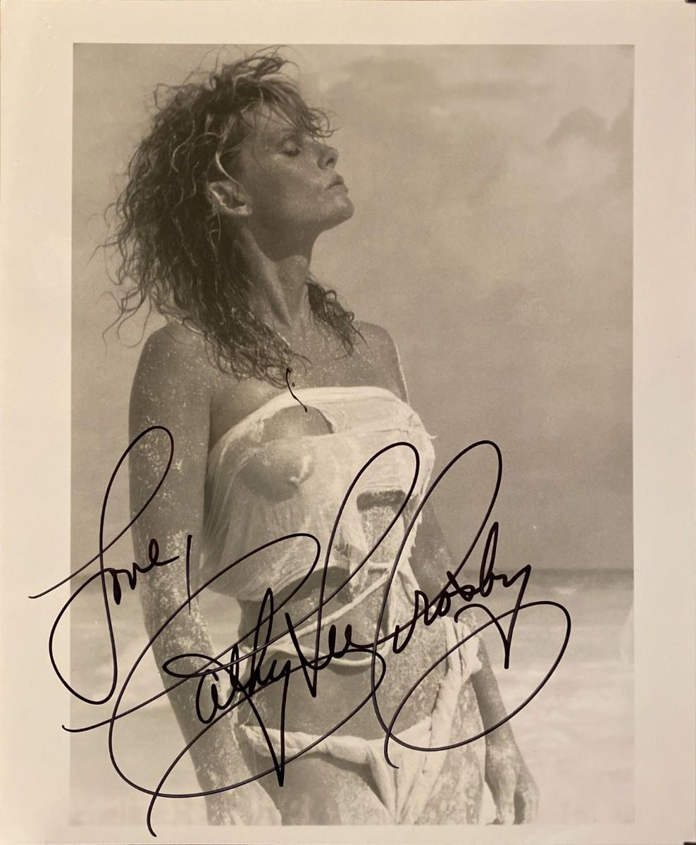 Cathy Lee Crosby signed photo | EstateSales.org