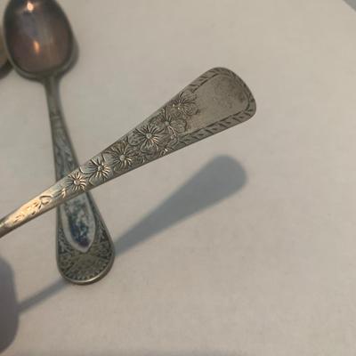 Antique Sterling Spoon & Knife Lot (245 grams)