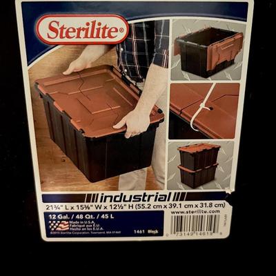 STERILITE ~ (4) Stackable Storage Bins