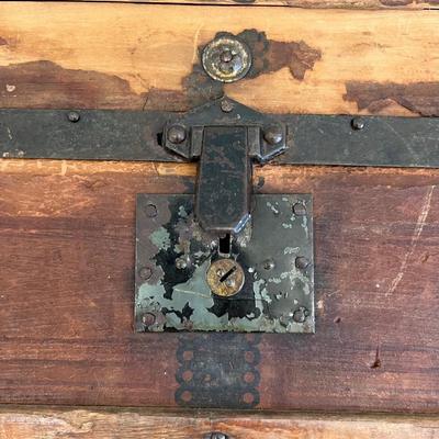 Vintage Wooden Chest