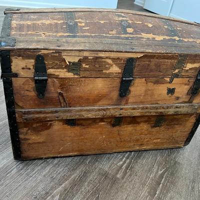 Vintage Wooden Chest