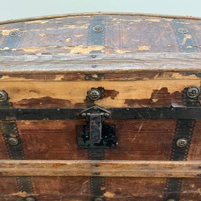Vintage Wooden Chest