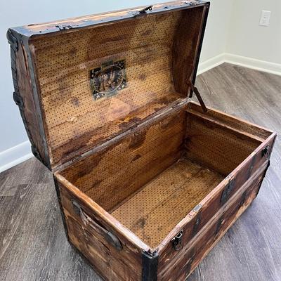 Vintage Wooden Chest