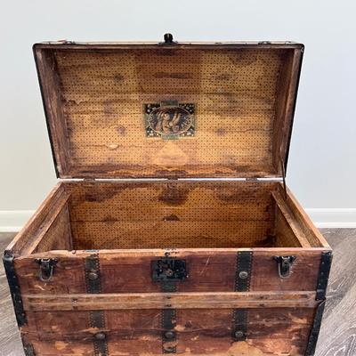 Vintage Wooden Chest
