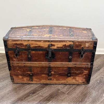 Vintage Wooden Chest