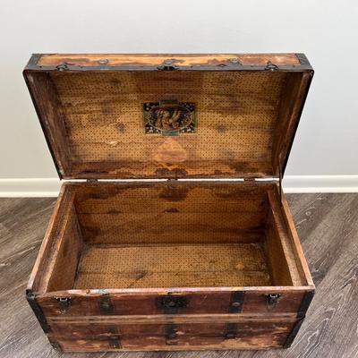 Vintage Wooden Chest