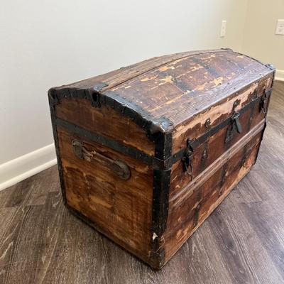 Vintage Wooden Chest