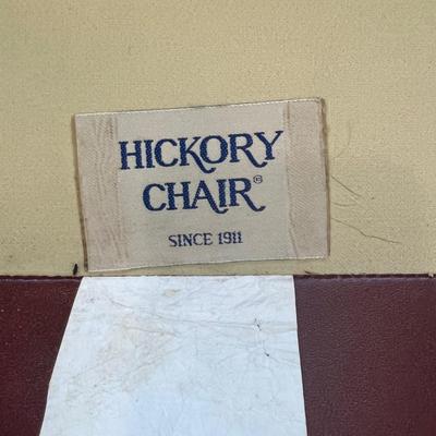 VINTAGE HICKORY CHAIR  Camelback Maroon Couch