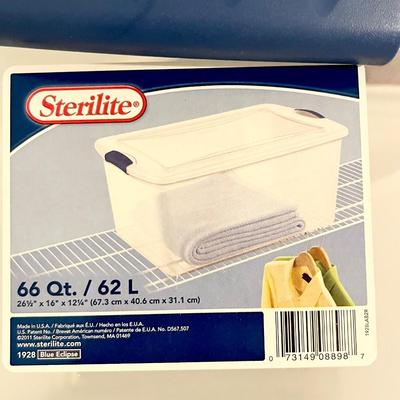 STERILITE ~ (6) Stackable Storage Bins
