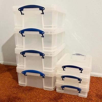 REALLY USEFUL BOX ~ (7) Handle Lock Stackable Storage