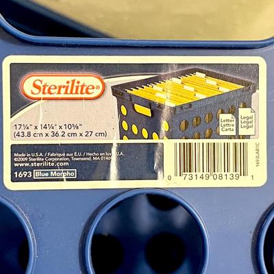STERILITE ~ (8) Stackable Crates