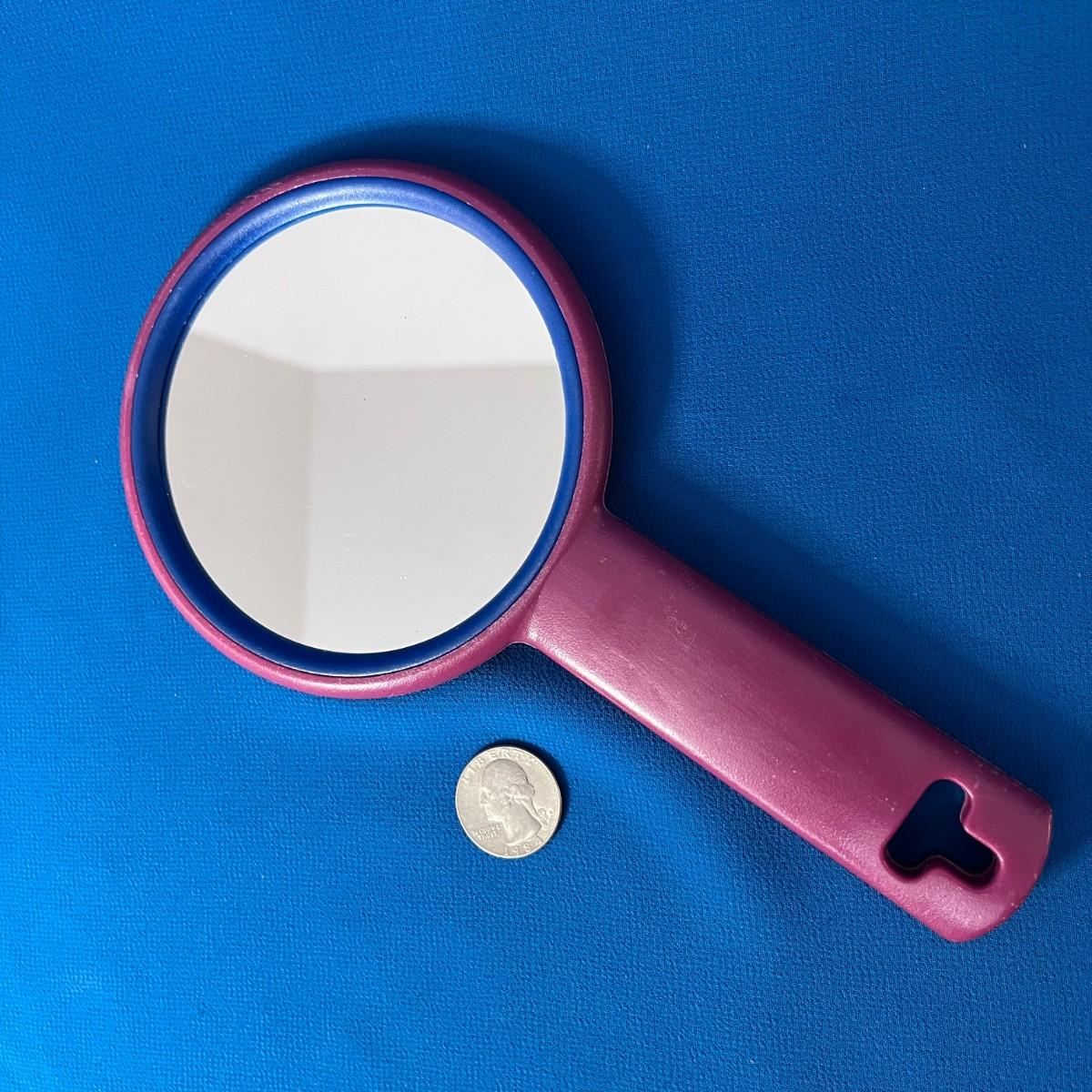 HAND HELD MIRROR 81/2” LONG