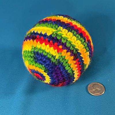 COLORFUL LARGE HACKY SACK