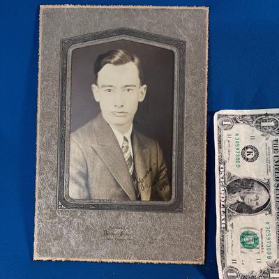 VINTAGE PORTRAIT OF YOUNG MAN 1931