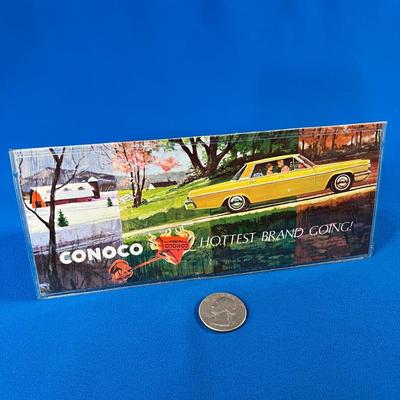 VINTAGE CONOCO PROMO WALLET 7-3/8â€ WIDE