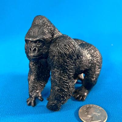 3â€ TALL PLASTIC GORILLA FIGURE