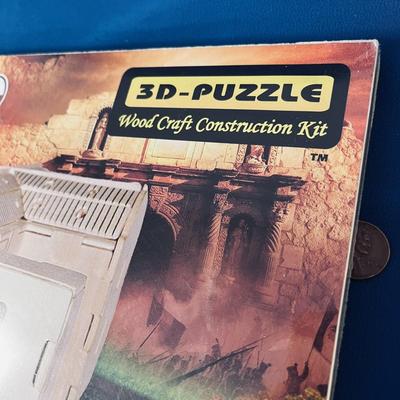 3-D WOOD PUZZLE OF THE ALAMO