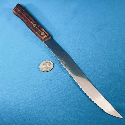8â€ SERRATED BLADE KITCHEN KNIFE