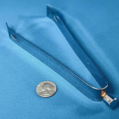 CHROMED KITCHEN TONGS