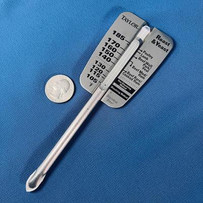 YEAST/MEAT THERMOMETER 6-1/2â€ LONG