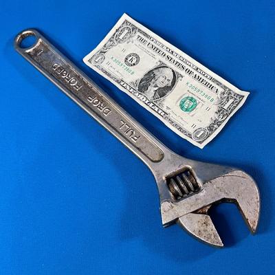 LARGE ADJUSTABLE WRENCH 12â€ LONG