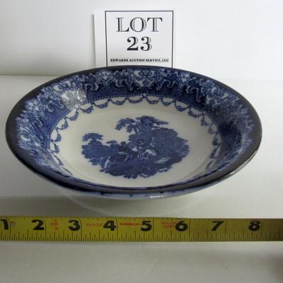 Vintage English Transferware Serving Bowl