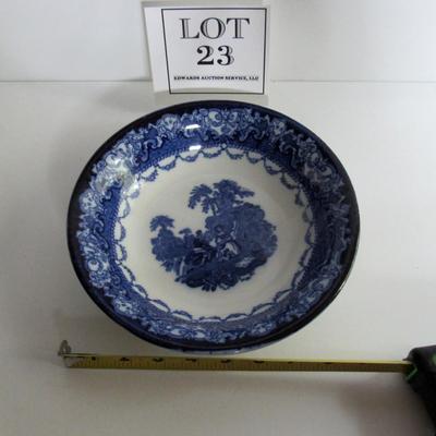 Vintage English Transferware Serving Bowl