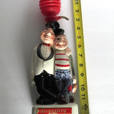 Vintage Hobos Creme de Meinthe Booze Bottle Decanter