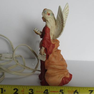 Vintage Bisque Angel Small Night Light