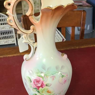 Tall Vase / Pitcher - stands 14 inches tall