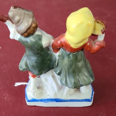 Boy and Girl Figurines - Japan - 4 inches tall