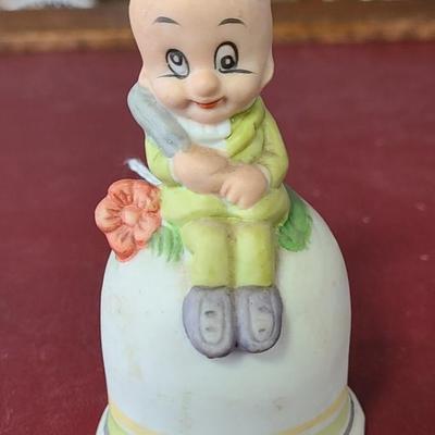Elmer Fudd Bell - Warner Bros. - 4 1/2 inches tall - No ringer