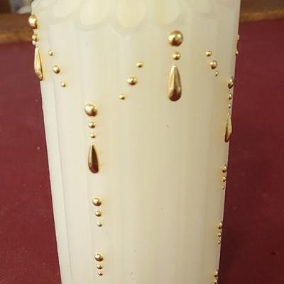 Fancy Ashtray with Candle - 5 inches across