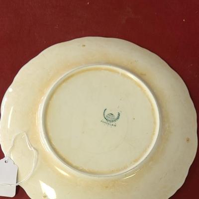 1908 Calendar Plate - 9 inches across