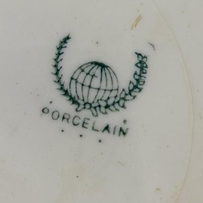 1908 Calendar Plate - 9 inches across