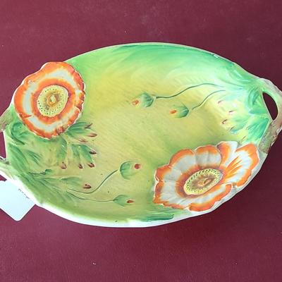 Peony Ware Bowl - Japan - 11 x 8 inches