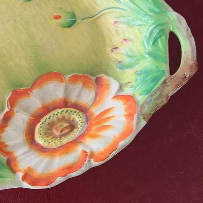 Peony Ware Bowl - Japan - 11 x 8 inches